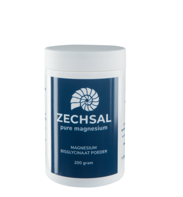 Zechsal Bisglicinato de Magnesio Para Ingeir 200g - Magnesio Puro - Todosana